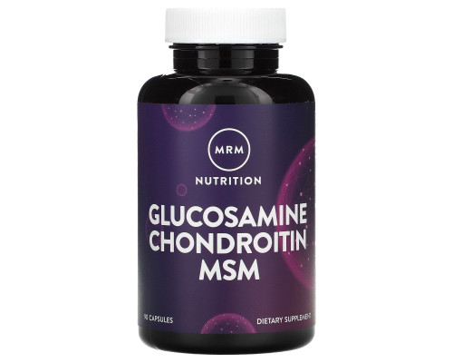 Глюкозамін хондроїтин та МСМ MRM (Glucosamine Chondroitin MSM) 90 капсул