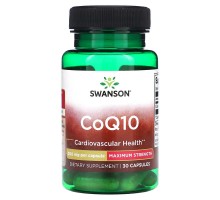 Коэнзим Q10 Swanson 200 мг, 30 капсул
