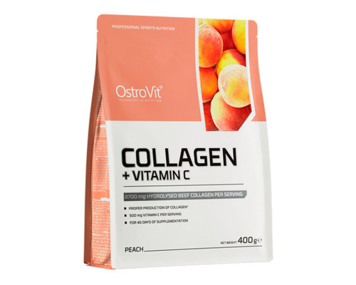 Колаген + Вітамін С OstroVit 400 г (смак в асортименті)
