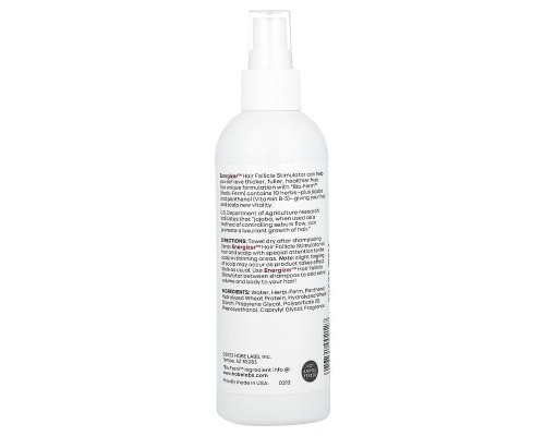 Стимулятор роста волос Hobe Labs, Energizer 237 мл