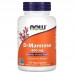 Д-Маноза NOW Foods 500 мг, 120 растительных капсул