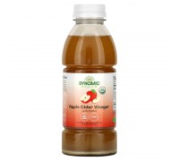 Яблучний оцет з маткою Dynamic Health Laboratories (Apple Cider Vinegar with Mother) 473 мл
