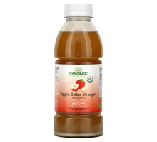 Яблучний оцет з маткою Dynamic Health Laboratories (Apple Cider Vinegar with Mother) 473 мл