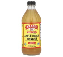 Яблучний оцет органічний з маткою Bragg 473 мл