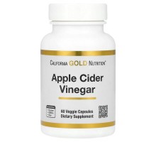 Яблучний оцет California Gold Nutrition 450 мг 60 капсул