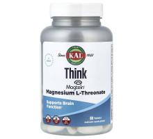 Магній L-Треонат Think KAL 72 мг, 60 таблеток
