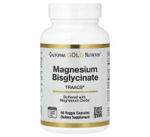 Магній бісгліцинат California Gold Nutrition 100 мг\1 капс, 60 капсул