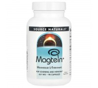 Магній L-Треонат Source Naturals (Magtein) 667 мг, 90 капсул