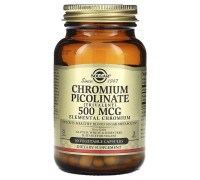 Хром піколінат Solgar (Chromium Picolinate) 500 мкг 60 капсул