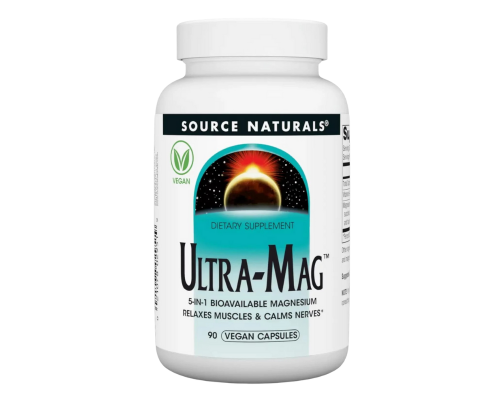 Комплекс Ультра-Маг Source Naturals (Ultra-Mag Magnesium Complex) 90 капсул Комплекс Ультра-Маг Source Naturals (Ultra-Mag Magnesium Complex) 90 капсул
