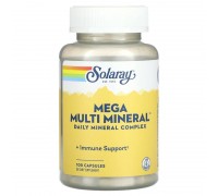 Мультиминералы Solaray (Mega Multi Mineral), 100 капсул