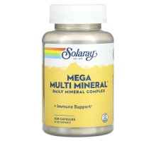 Мультиминералы Solaray (Mega Multi Mineral), 100 капсул