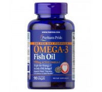 Рыбий жир Омега-3 Puritan's Pride (Triple Strength Omega-3 Fish Oil) 950 мг 90 капсул