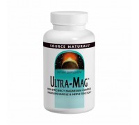 Магній, Ультра-Маг, Ultra-Mag Magnesium Complex. Source Naturals, 120 таблеток