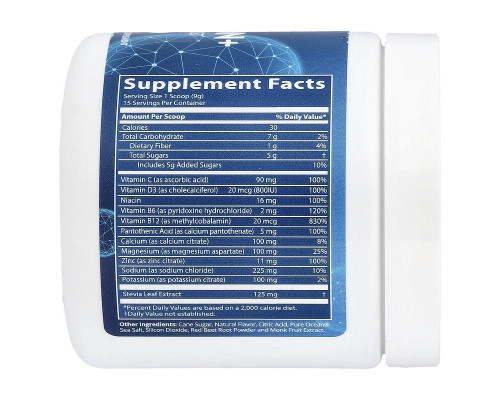 Електроліти Hydration+ Electrolyte Boost MRM Nutrition 135 г (смак в асортименті)