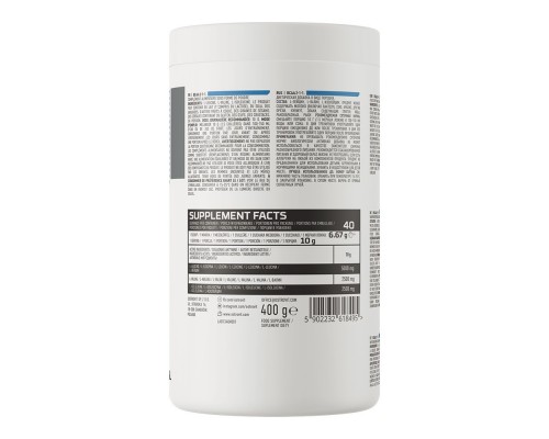 Амінокислоти BCAA 2:1:1 OstroVit 400 г (смак в асортименті)