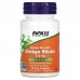 Гинкго Билоба Now Foods (Ginkgo Biloba) 120 мг 50 растительных капсул