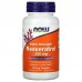 Ресвератрол повышенной силы действия NOW Foods 350 мг, 60 вегетарианских капсул