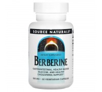 Берберин Source Naturals 500 мг, 60 вегетаріанських капсул