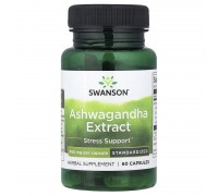 Ашваганда екстракт Swanson 450 мг, 60 капсул