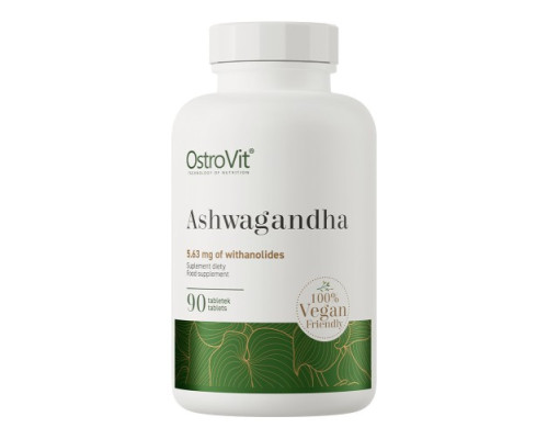 Корінь ашваганди OstroVit  (Ashwagandha) 375 мг 90 табл