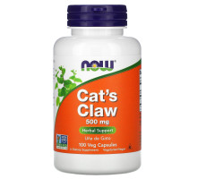 Кошачий коготь Now Foods (Cat`s Claw) 500 мг 100 растительных капсул