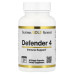 Засіб для зміцнення імунітету Immune 4 California Gold Nutrition, 60 вегетаріанських капсул
