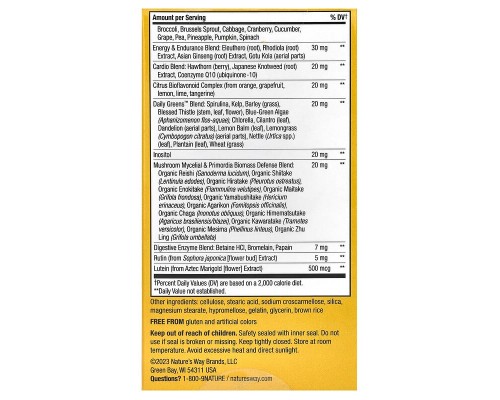 Ультрамультивітаміни для чоловіків Alive! Nature's Way 60 таблеток