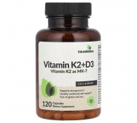 Витамин К2+Д3 Futurebiotics (Vitamin K2+D3) 120 капсул