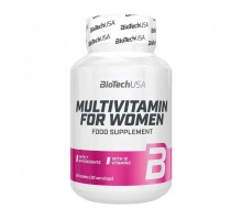 Мультивитамины для женщин Biotech USA (Multivitamin for Women) 60 таблеток