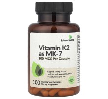 Вітамін К2 (MK-7) Futurebiotics 100 мкг, 100 вегетаріанських капсул