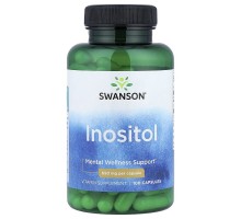 Инозитол (Витамин В8) Swanson 650 мг, 100 капсул