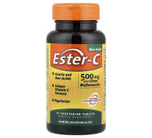 Естер-С із цитрусовими біофлавоноїдами American Health (Ester-C), 90 вегетаріанських таблеток