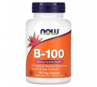 Витамин B-100 Now Foods 100 капсул