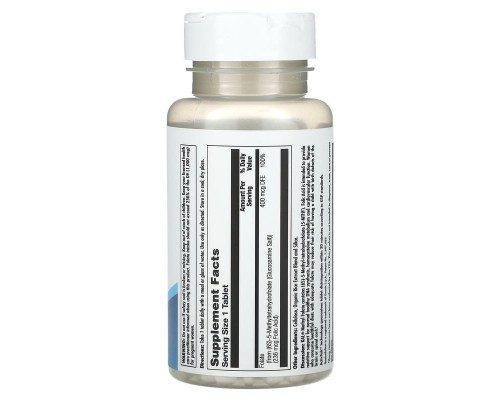 Метилфолат (Methyl Folate) KAL 400 мкг, 90 таблеток Метилфолат (Methyl Folate) KAL 400 мкг, 90 таблеток