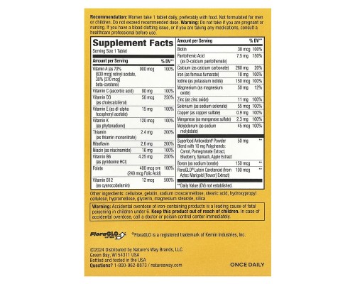 Комплекс мультивітамінів для жінок Alive! Nature's Way 50 таблеток